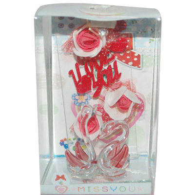 "Crystal Valentine stand with Lighting - 1202-code009 - Click here to View more details about this Product